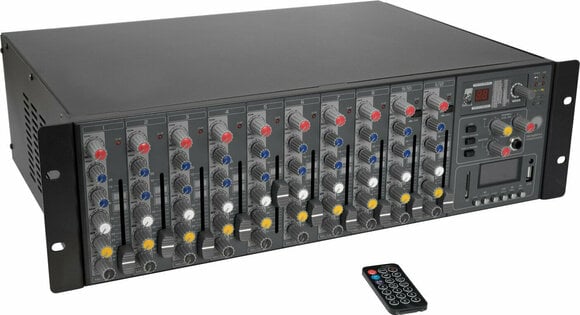 Powermixer Omnitronic RM-1422FXA USB Powermixer - 2