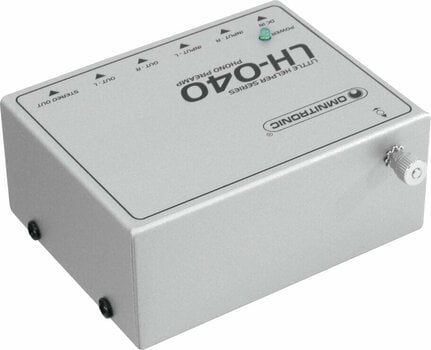 Phono Preamplifier Omnitronic LH-040 Silver - 2