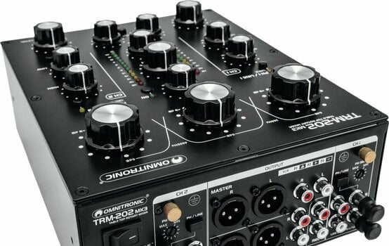 DJ Mixer Omnitronic TRM-202 MK3 DJ Mixer - 5