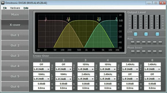 Frequenzweiche / Lautsprecher Omnitronic DXO-26E Frequenzweiche / Lautsprecher - 8