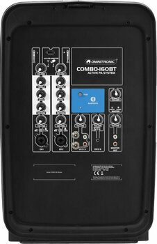 Přenosný ozvučovací PA systém  Omnitronic COMBO-160 BT Přenosný ozvučovací PA systém  - 4