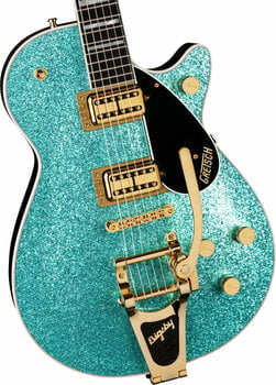 Electric guitar Gretsch G6229TG Players Edition Sparkle Jet BT EB Ocean Turquoise Sparkle - 3