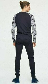 Termounderkläder Bula Camo Merino Wool Crew Dark Grey S Termounderkläder - 6