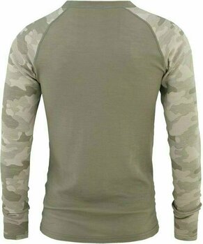 Sous-vêtements thermiques Bula Camo Merino Wool Crew Sage XL Sous-vêtements thermiques - 2