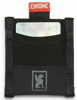 Portefeuille, sac bandoulière Chrome Cheapskate Card Wallet Noir Portefeuille (CMS) - 3