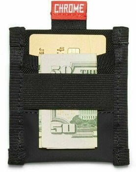 Portefeuille, sac bandoulière Chrome Cheapskate Card Wallet Noir Portefeuille (CMS) - 4
