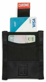 Portefeuille, sac bandoulière Chrome Cheapskate Card Wallet Noir Portefeuille (CMS) - 5
