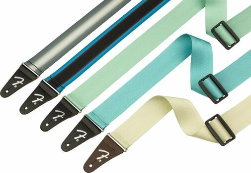 Textilgurte für Gitarren Fender Am Pro Seat Belt Strap 2'' Olympic White - 3