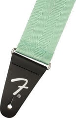 Textile guitar strap Fender Am Pro Seat Belt Strap 2'' Textile guitar strap Mystic Surf Green - 1