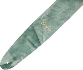 Gitaarriem Fender Tie Dye Leather Strap Gitaarriem Green - 1