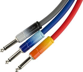 Câble d'instrument Fender Ombré Series Tequila Sunrise 3 m Droit - Droit Câble d'instrument - 3