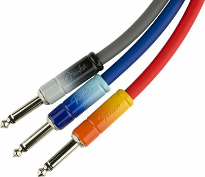 Cable de instrumento Fender Ombré Series Azul 3 m Eecto - 4