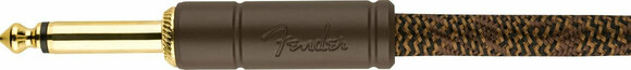 Nástrojový kábel Fender Paramount Acoustic Hnedá 5,5 m Rovný - 2