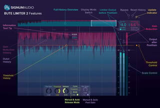 Mastering-Software Signum Audio BUTE Limiter 2 (STEREO) - 1