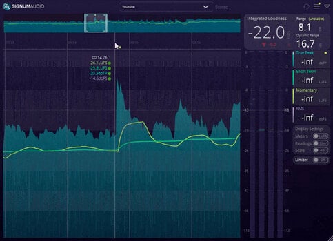 Software de masterização Signum Audio BUTE Loudness Analyser 2 (SURROUND) (Produto digital) - 2