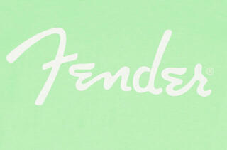Риза Fender Риза Spaghetti Logo Surf Green XL - 1