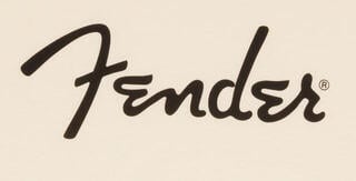 T-Shirt Fender Spaghetti Logo Olympic White - 1