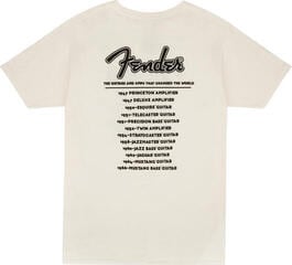 Maglietta Fender World Tour Vintage White - 1