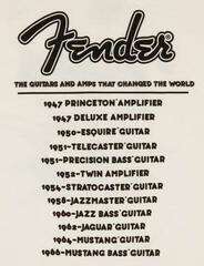 Maglietta Fender World Tour Vintage White - 2