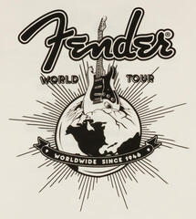 Maglietta Fender World Tour Vintage White - 3