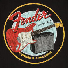 Πουκάμισο Fender 1946 Guitars & Amplifiers Vintage Black - 1