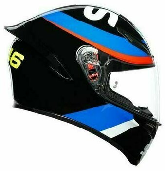 Helmet AGV K1 VR46 Sky Racing Team Black/Red M/S Helmet - 2