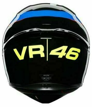 Bukósisak AGV K1 VR46 Sky Racing Team Black/Red M/S Bukósisak - 5