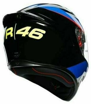 Bukósisak AGV K1 VR46 Sky Racing Team Black/Red M/S Bukósisak - 6