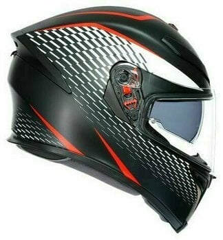 Helmet AGV K-5 S Matt Black/White/Red XL Helmet (Just unboxed) - 9