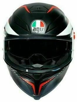 Helmet AGV K-5 S Matt Black/White/Red XL Helmet (Just unboxed) - 10