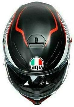 Helmet AGV K-5 S Matt Black/White/Red XL Helmet (Just unboxed) - 12