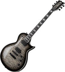 Elektromos gitár ESP LTD EC-1000T QM Charcoal Burst Elektromos gitár - 2