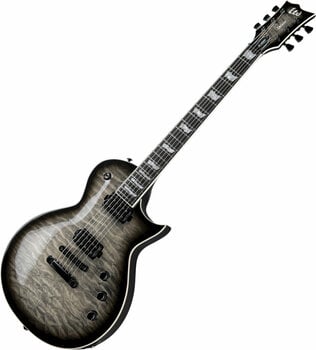 Elektromos gitár ESP LTD EC-1000T QM Charcoal Burst - 3