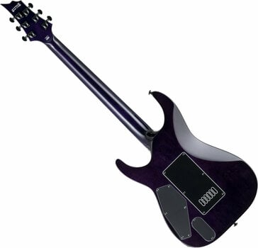 Electric guitar ESP LTD H-1000 Evertune QM See Thru Purple Sunburst (Damaged) - 3