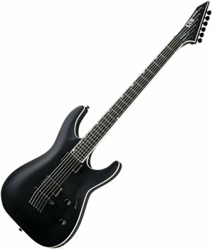 Electric guitar ESP LTD MH-1000 Baritone Black Satin - 3