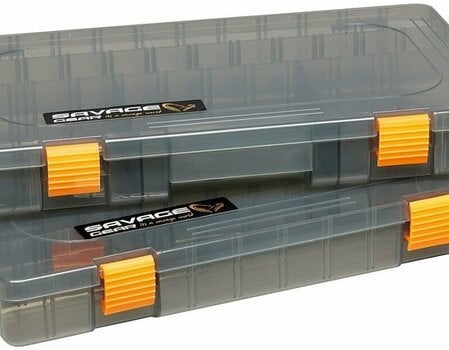 Caixa de apetrechos, caixa de equipamentos Savage Gear Lurebox 5A Smoke - 3