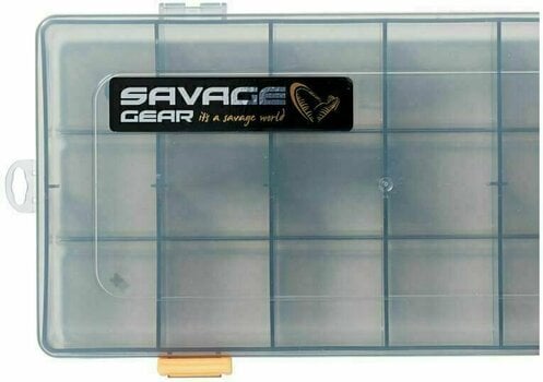 Pudełko wędkarskie Savage Gear Flat Lure Box Smoke Kit - 3