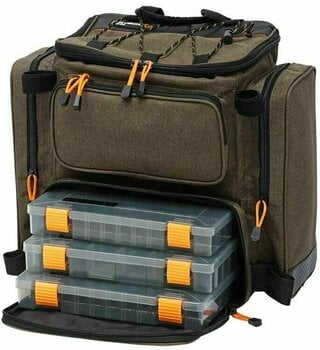 Fishing Backpack, Bag Savage Gear Specialist Rucksack 3 Boxes 40X38X23Cm 23L - 3