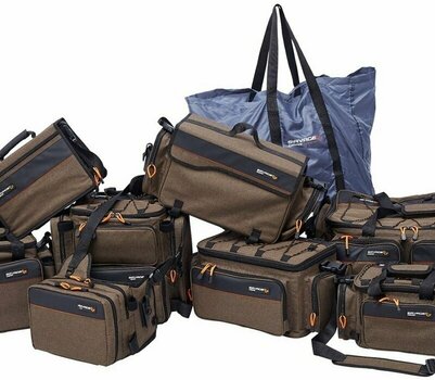 Angeltasche Savage Gear Specialist Soft Lure Bag 1 Box 10 Bags 21X38X22Cm 10L - 8