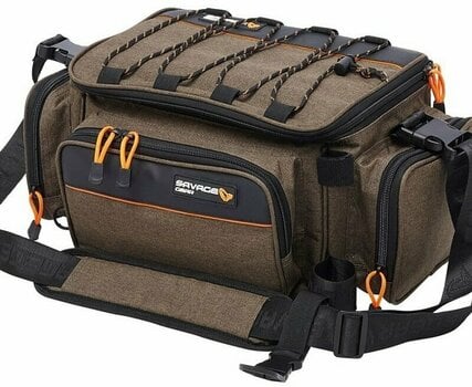 Fishing Backpack, Bag Savage Gear System Box Bag M 3 Boxes 5 Bags 20X40X29Cm 12L - 2