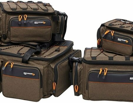 Fishing Backpack, Bag Savage Gear System Box Bag M 3 Boxes 5 Bags 20X40X29Cm 12L - 3