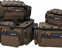 Savage gear system box Bag s 15x36x23cm 3 cajas & Ziplock bags angel bolsa 54775