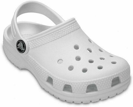 Buty żeglarskie dla dzieci Crocs Kids' Classic Clog White 28-29 - 2