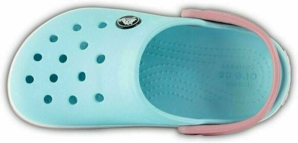 Dječje cipele za jedrenje Crocs Kids' Crocband Clog Ice Blue/White 19-20 - 4