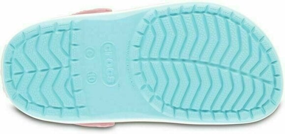 Buty żeglarskie dla dzieci Crocs Kids' Crocband Clog Ice Blue/White 36-37 - 5