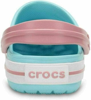 Otroški čevlji Crocs Kids' Crocband Clog Ice Blue/White 36-37 - 6