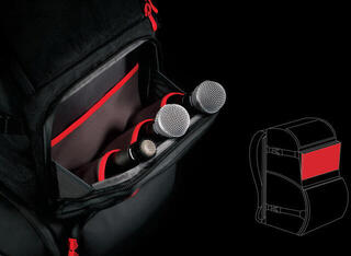 Pedalboard, obal na efekty D'Addario Backline Gear Transport Pack Ruksak - 7