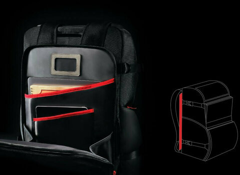 Pedalboard/Bag for Effect D'Addario Backline Gear Transport Pack - 10