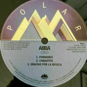 Disque vinyle Abba - Oro (2 LP) - 2
