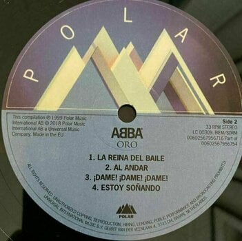 Disque vinyle Abba - Oro (2 LP) - 3
